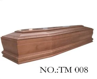 Wholesale/Supplier European Style with Satin Interior Wooden Coffin