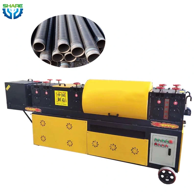 Pipe Straighten Waste Steel Flat Bar Straightening and Cutting Machine