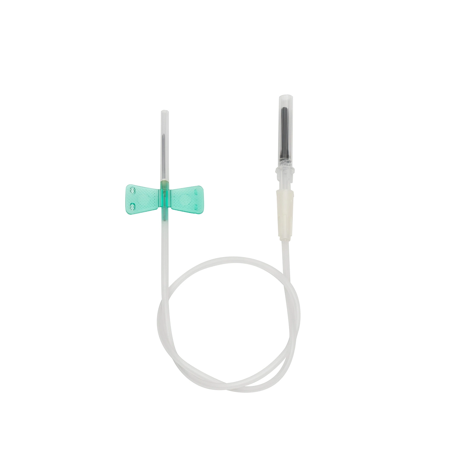 Disposable Medical Butterfly Blood Collection Needle with Luer Adapter