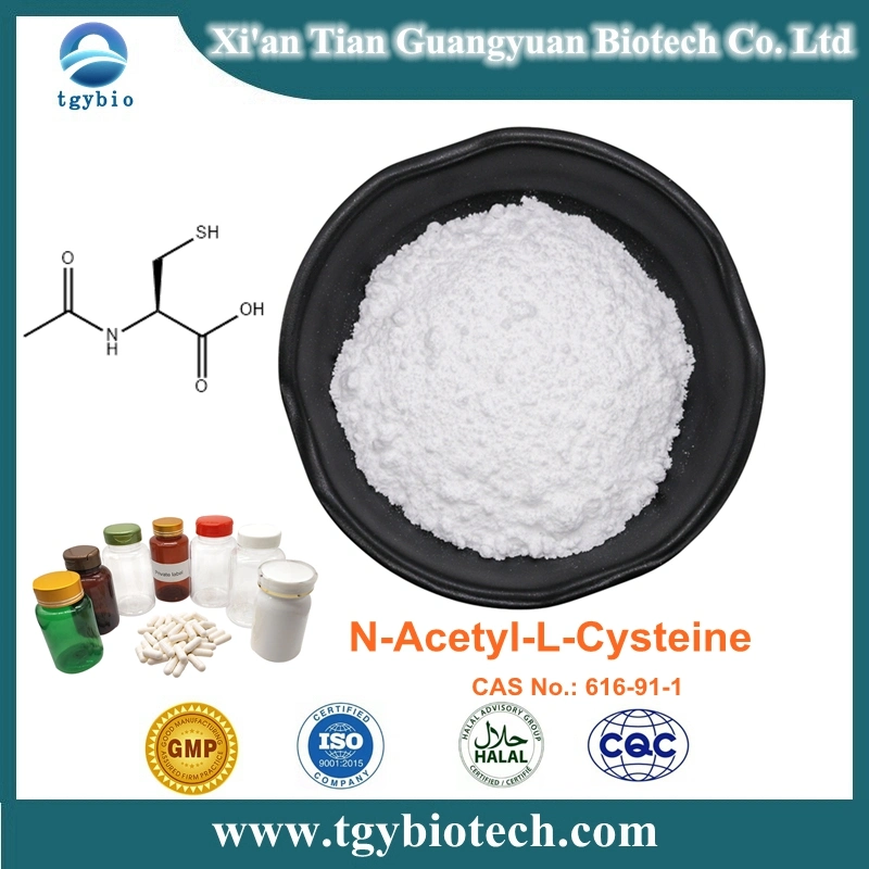 Питания 99 % Nac N-ацетила-L-Cysteine CAS 616-91-1