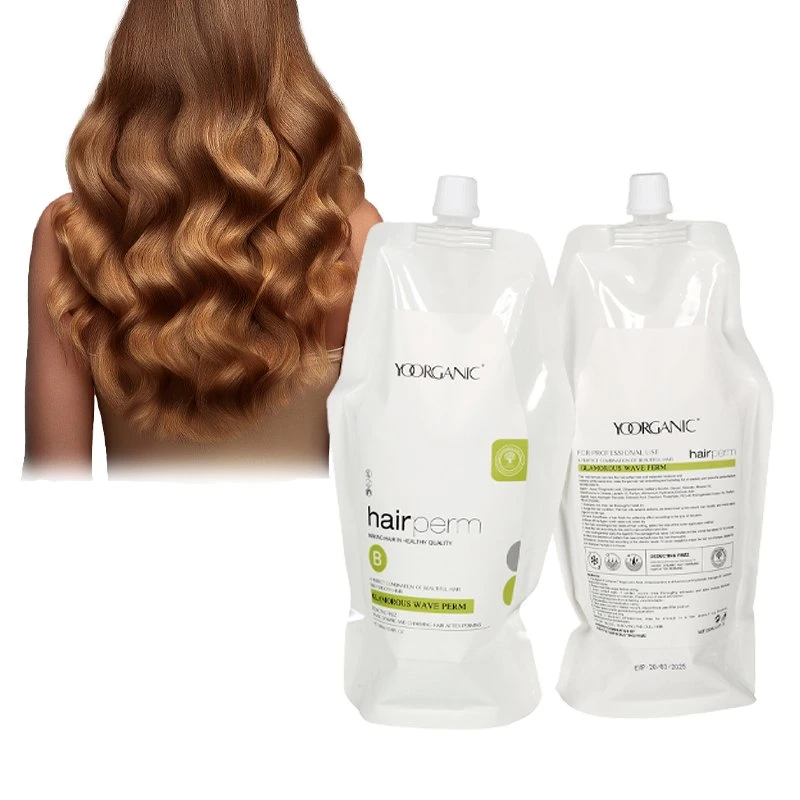 Private Label Italy proteína de qualidade suave sem irritação cabelo endireitando Creme profissional cabelo Perm Lotion