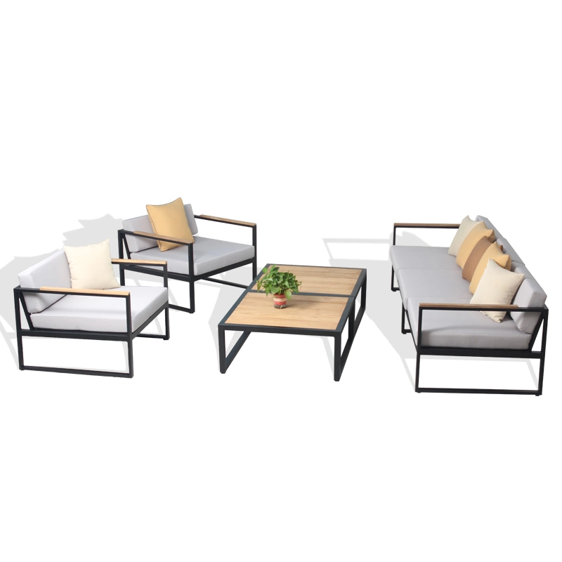 Chine Leisure canapé Set aluminium Home patio Villa Hôtel extérieur Meubles de jardin