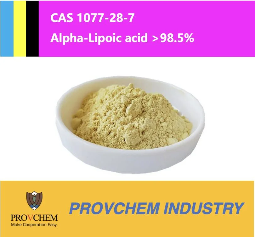 Кислота Alpha-Lipoic / CAS 1077-28-7 фармацевтической продукции