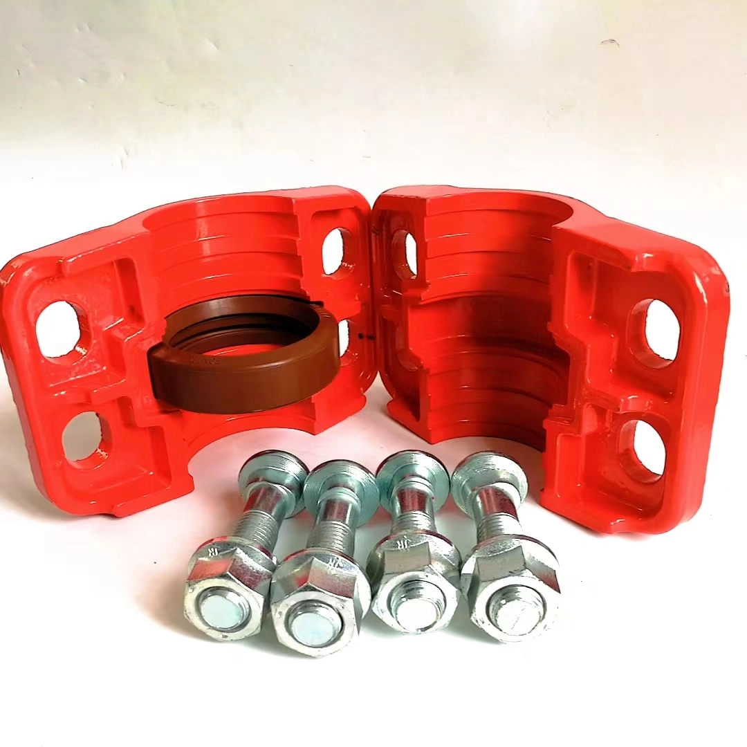 Hot Sale Clamp Russia Grooved Fitting Steel Pipe Coupling China