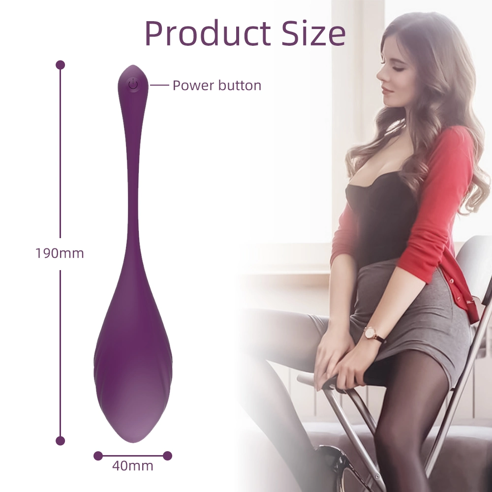 Remote Control Silicone Artificial Love Egg Vibrator Full Body Masturbating Sex Toy