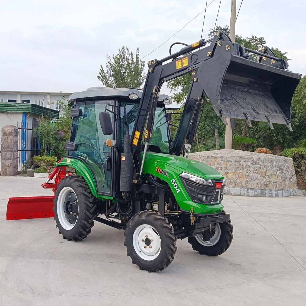 50 HP cabine de trator agrícola com lâmina Hidráulico