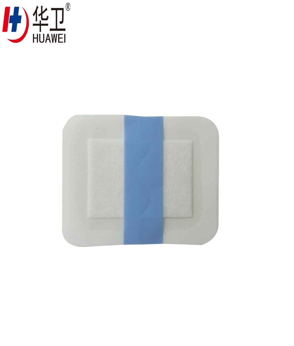 Medical Sterile Waterproof Transparent Wound Dressing Adhesive Dressing with Pad Island Type OEM