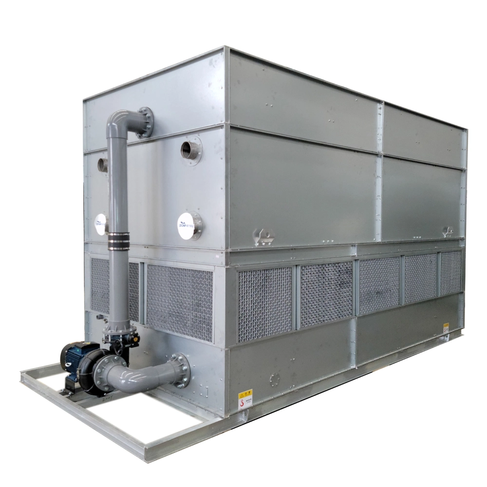 Condensador do sistema de arrefecimento da água de circuito fechado do sistema de arrefecimento da água industrial