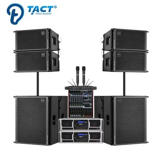 Tact 2*300W amplificador de potencia clase H profesional para entretenimiento KTV