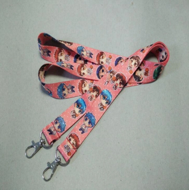 Polyester Heat Transfer Printing Lanyard with Customized Logo