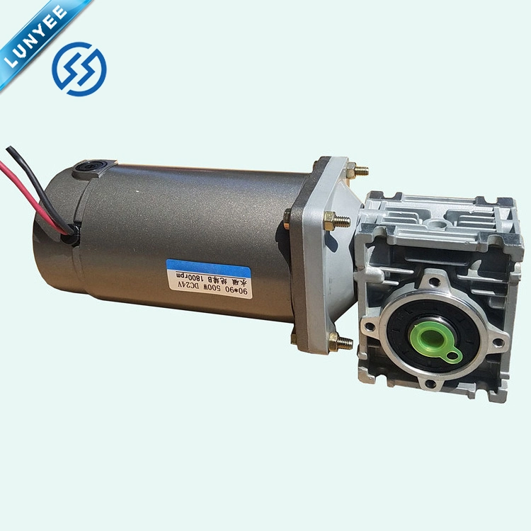 350W 12V 60r/Min 27.8n. M DC Worm Gear Motor