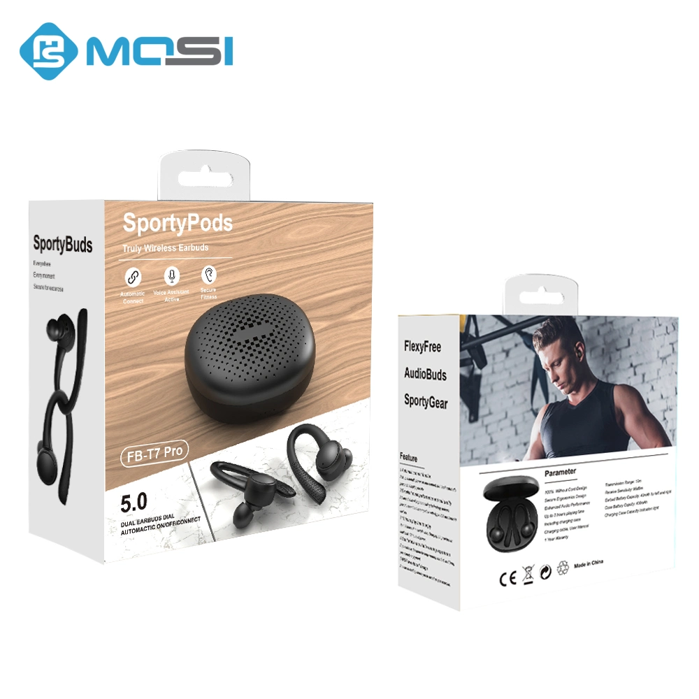 Auriculares para gimnasio ejecutando Workout-Super par fácil