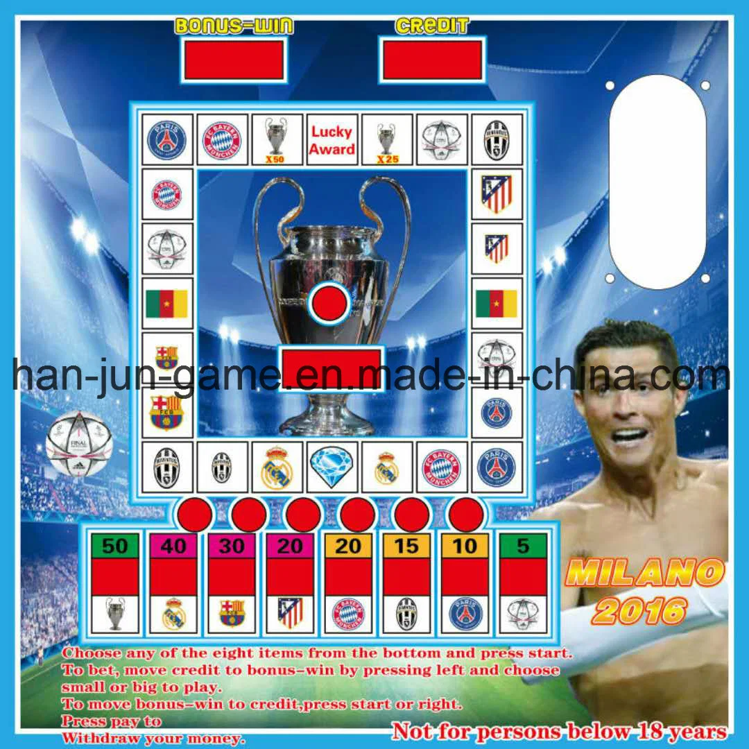 The World Cup Slot Casino Gambling Arcade Game Machines Popular in Africa