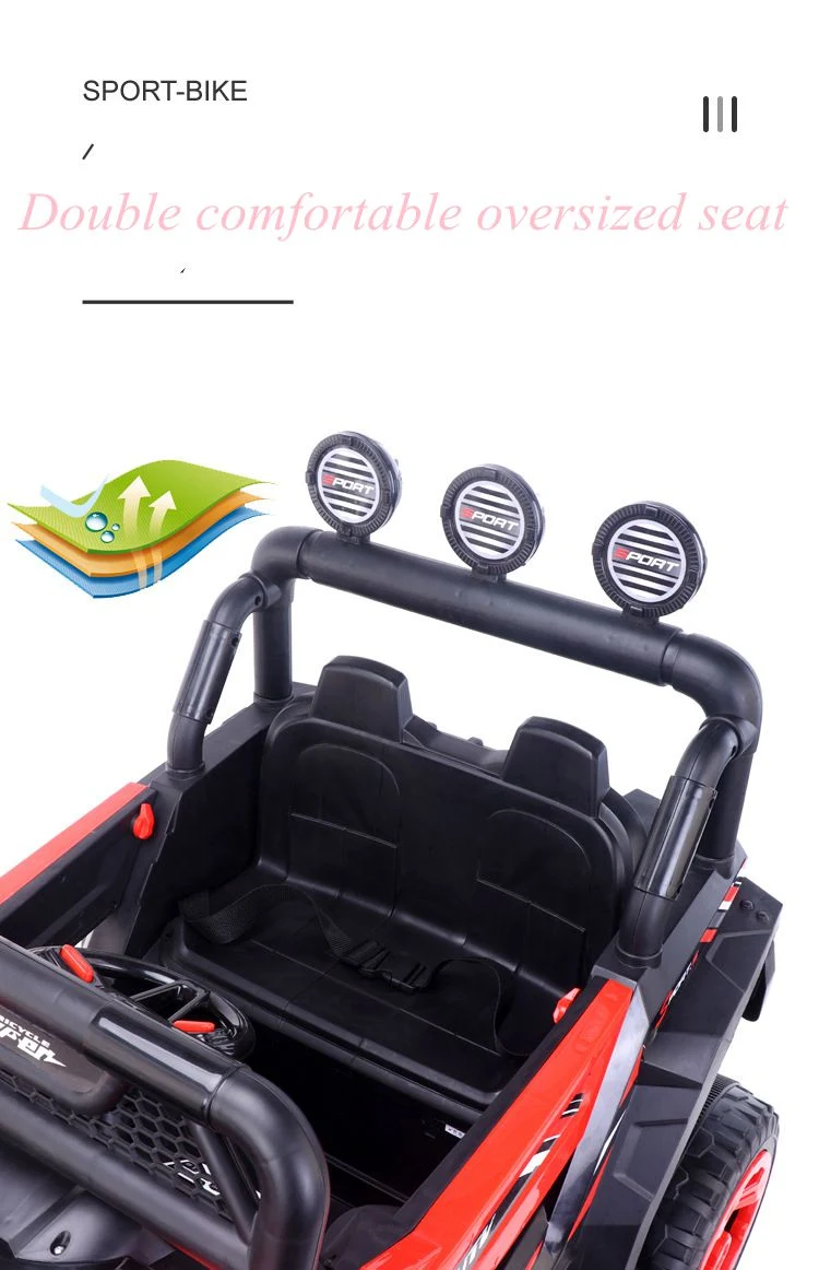 Con licencia oficial de viaje en coche eléctrico alimentado por batería 12V de las 4 ruedas kids juguetes