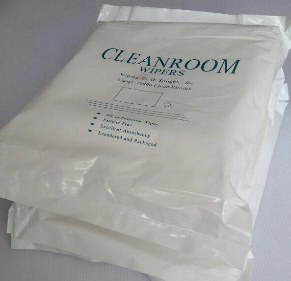 Ln-1604012 microfibra limpa para salas brancas Tamanho 12 "*12'' para o quarto limpo
