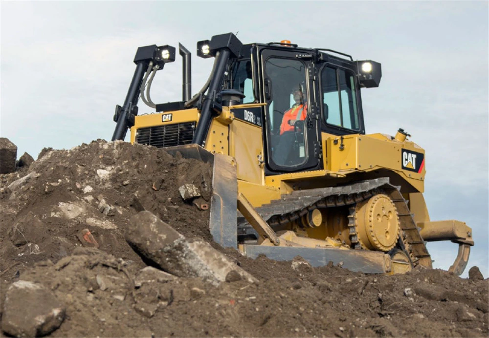 Machine de construction de nouveaux bulldozer sur chenilles Caterpillar CAT D6r