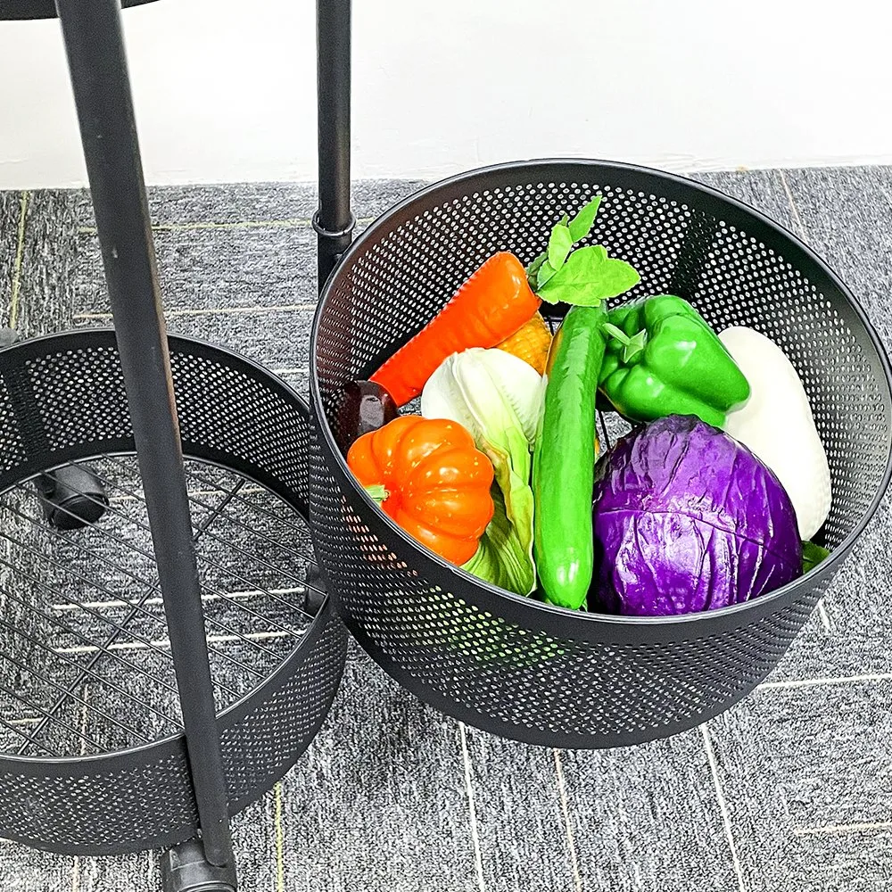 Кухня хранения овощей или фруктов поворотные полки многослойный поддержки ванная комната для установки в стойку для хранения вращающегося решета