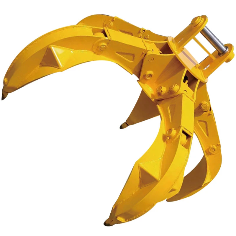 Zswd Excavator Orange Peel Grapple Log Grapple Wood Grapple for 12-16 Excavator