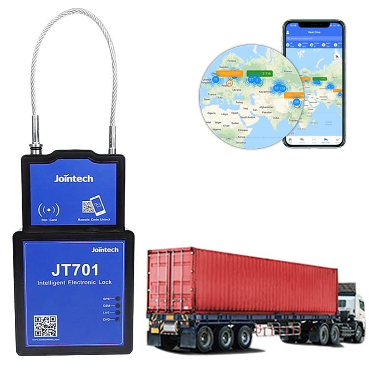 Container Trailer Van Truck GPS Electronic Lock for Logistic Transportation Monitoring and Management