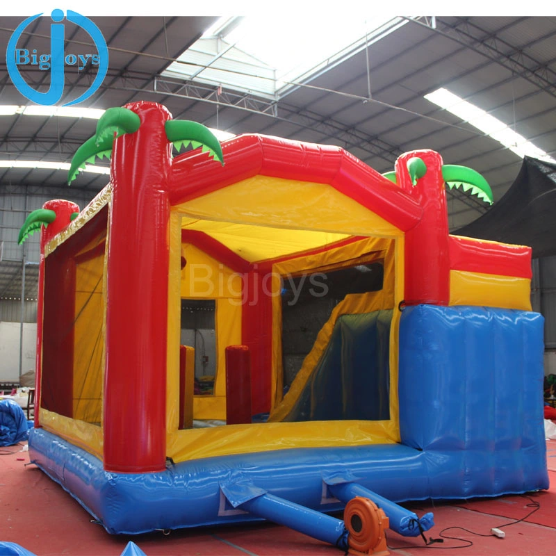 Gorila inflable, el aire Saltar rebotando, castillos hinchables Castillo comercial