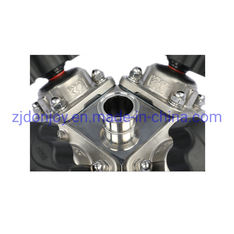 Multi Port Combination Diaphragm Valve Body with Plastic Handle