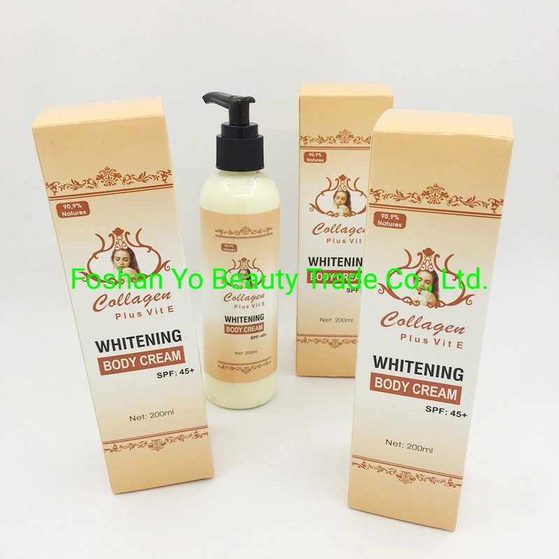 Super Collagen Whitening Body Beaching Lotion with Good Price 200ml