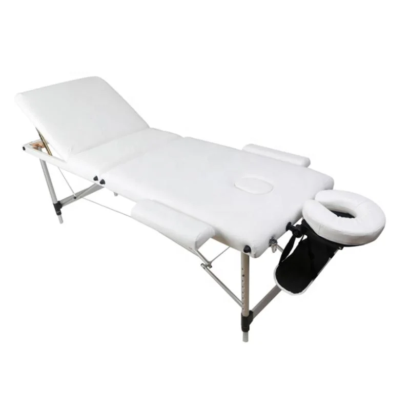 3 Раздел салон мебели из алюминия портативный массажный стол пола кровать с функцией массажа