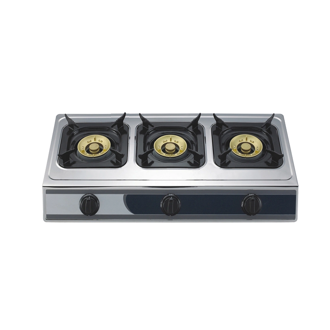 High quality/High cost performance  with Cover 3 Burner Table Gas Stove