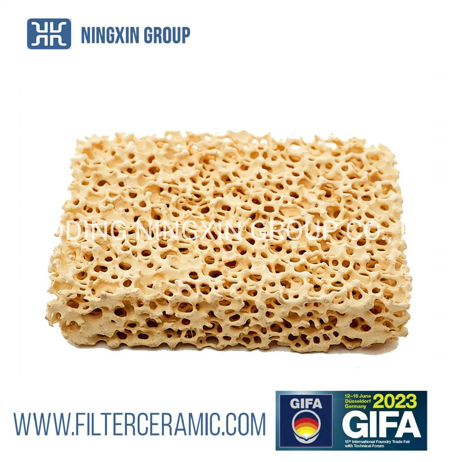 Excellent High Temperature Performance Zirconia Ceramic Foam Filter for Steel Casting Foundry