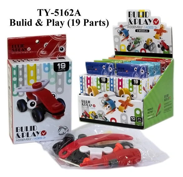 Hot Funny Bulid& Play DIY Toy Car