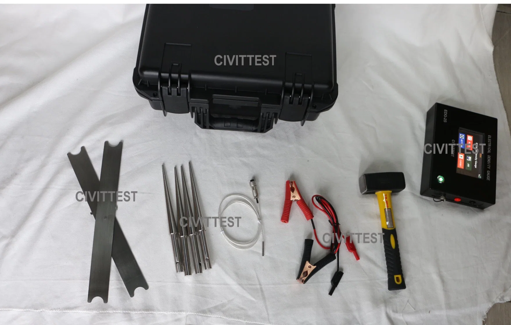 Non-Nuclear NDT Soil Density Gauge (EDG) Test Meter