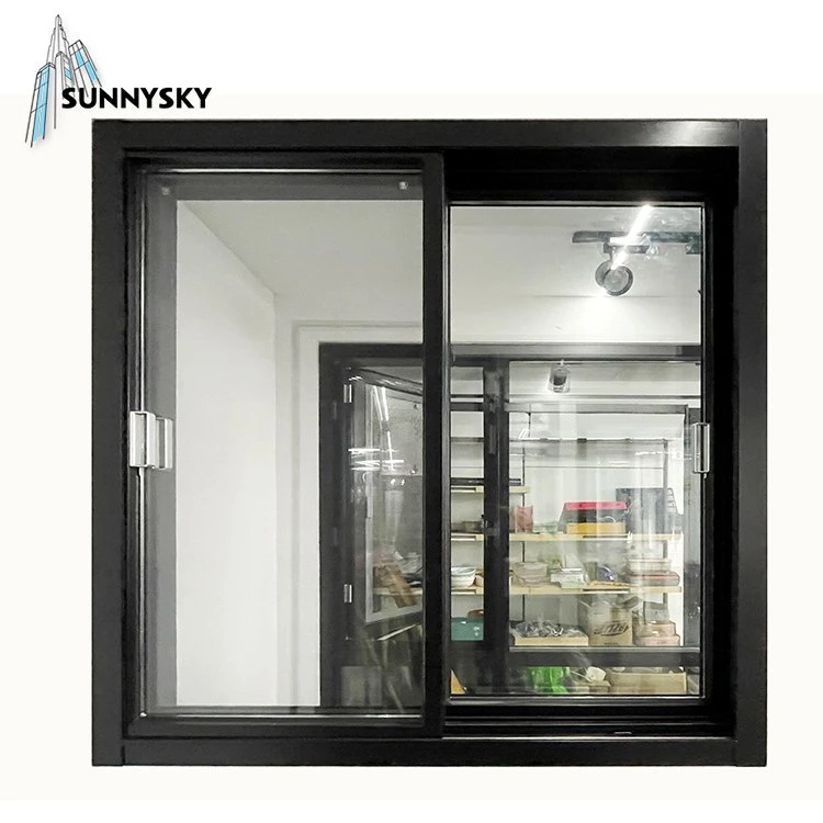 Chip PVC up-Sliding simple Design ventana deslizante de aluminio