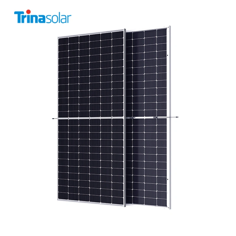 China Trina Solar Roof Panels 430W 435W 440W 445W 450W Mono Monocrystalline Solar Panels Prices Panels Solares 1 MW