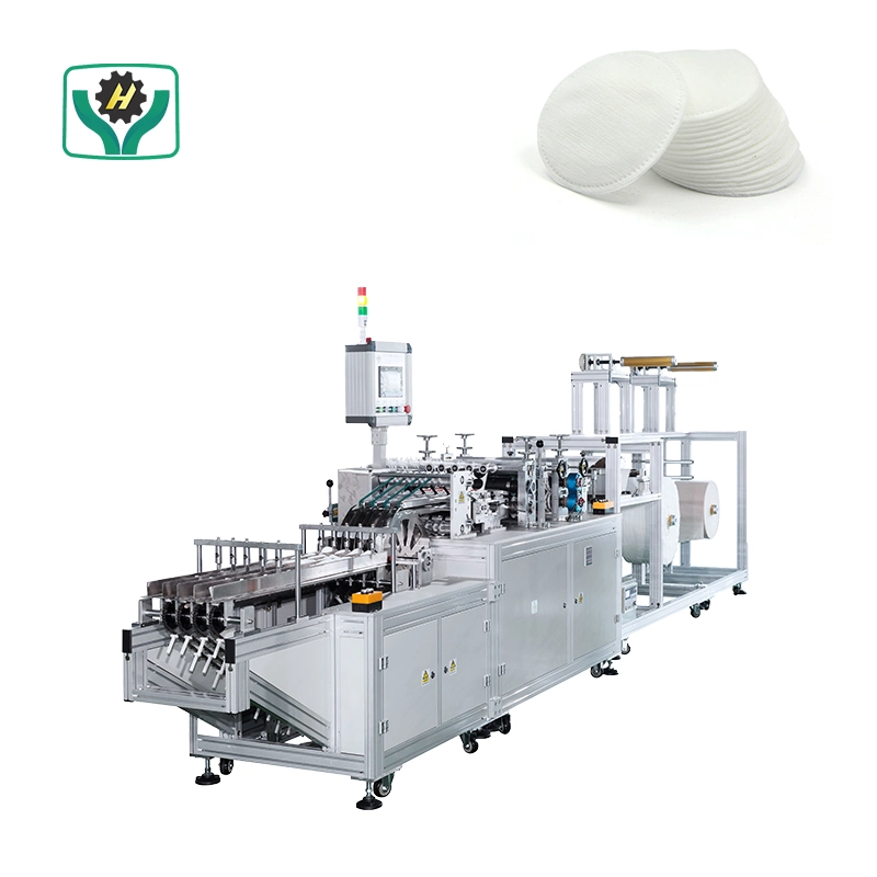 Automatic Cosmetic Use Makeup Cotton Pads Making Machine