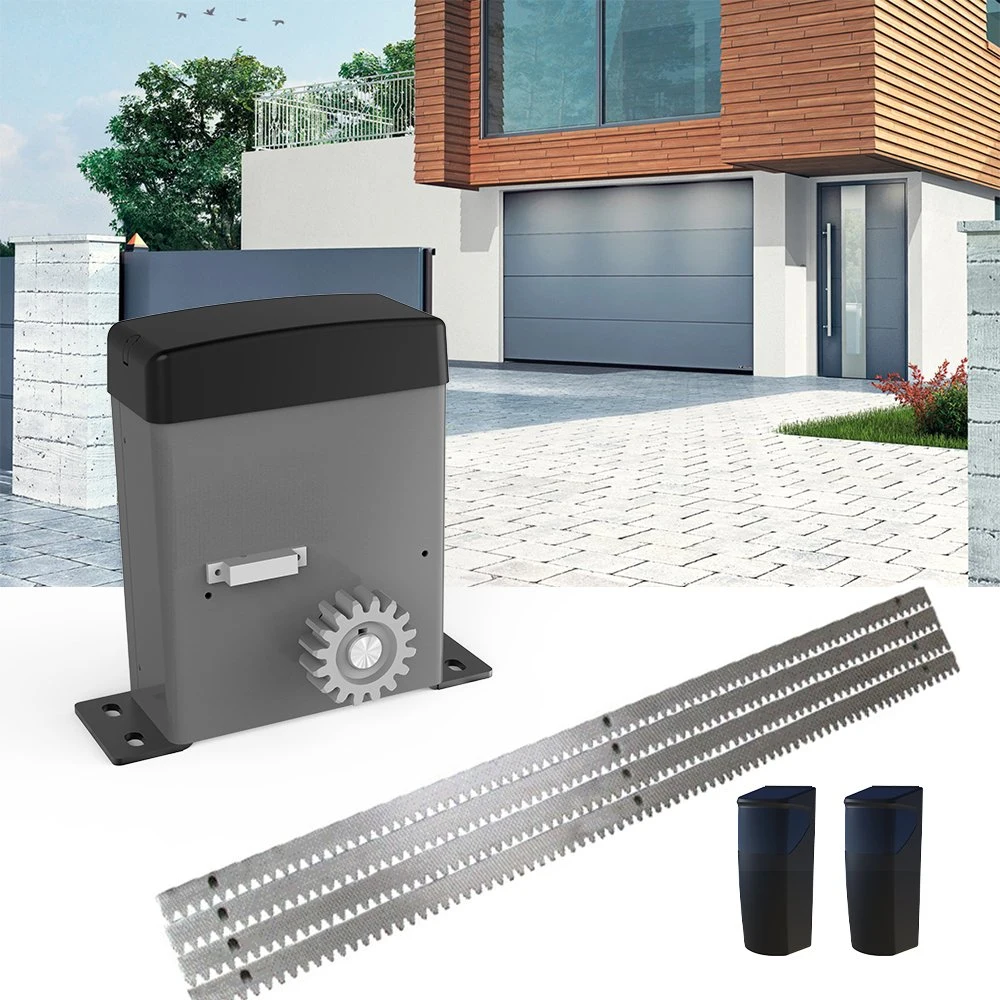 Electric 300kg Metal Door Slide Electric Gate Opener Set with Camera