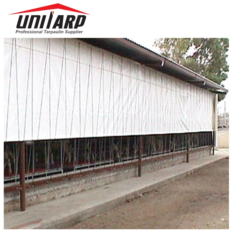 Waterproof Heavy Duty Panama PVC Tarpaulin Agriculture Plastic Product for Livestock Building Curtain