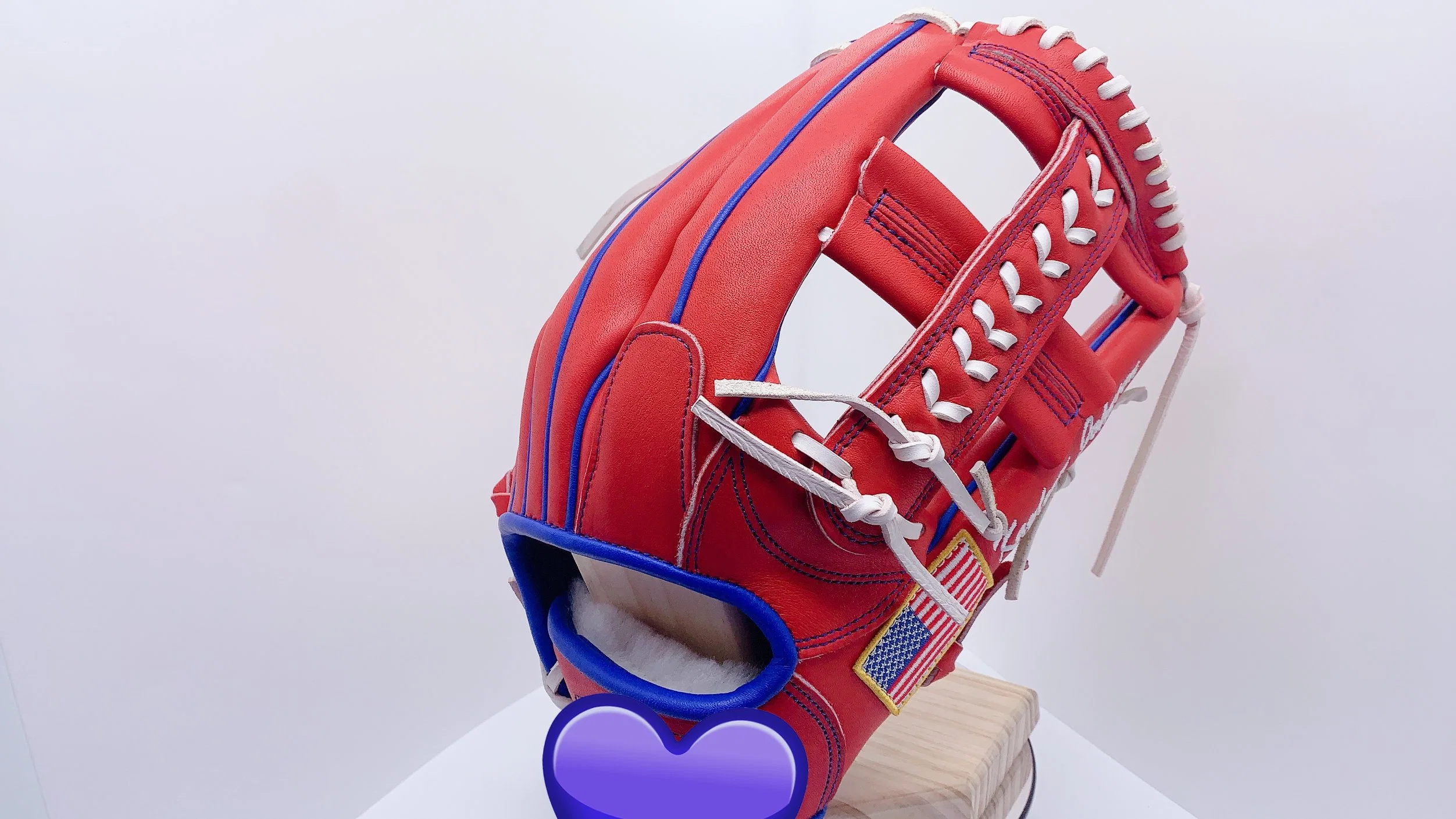 Baseball Batting Catcher Gloves Customized Kip Leather Baseball Glove