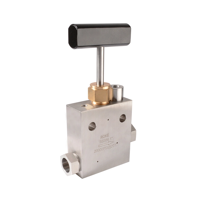 Stainless Steel SS316 High Pressure 20000psi 1379bar Needle Valve