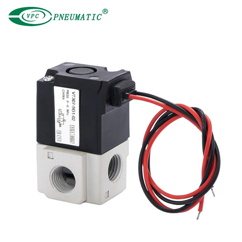 Vt307 Series Type 3 Port Direct Operated Poppet Solenoid Valve