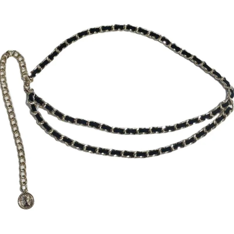 Custom Fashion Waist Chain Adjustable Metal Belt