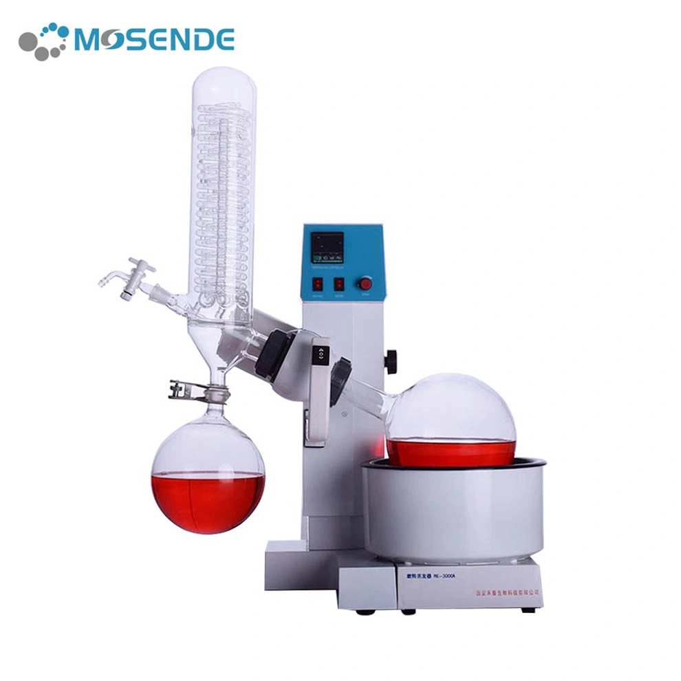 Laboratory Electric Lifting Water Bath and Oil Bath Rotary Evaporator