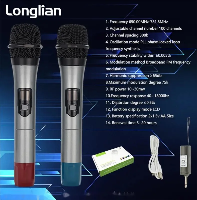 Consender Handheld Studio Microphone for Singing