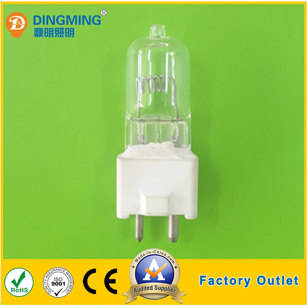 Spherical Single End White Light Spotlight Halogen Bulb