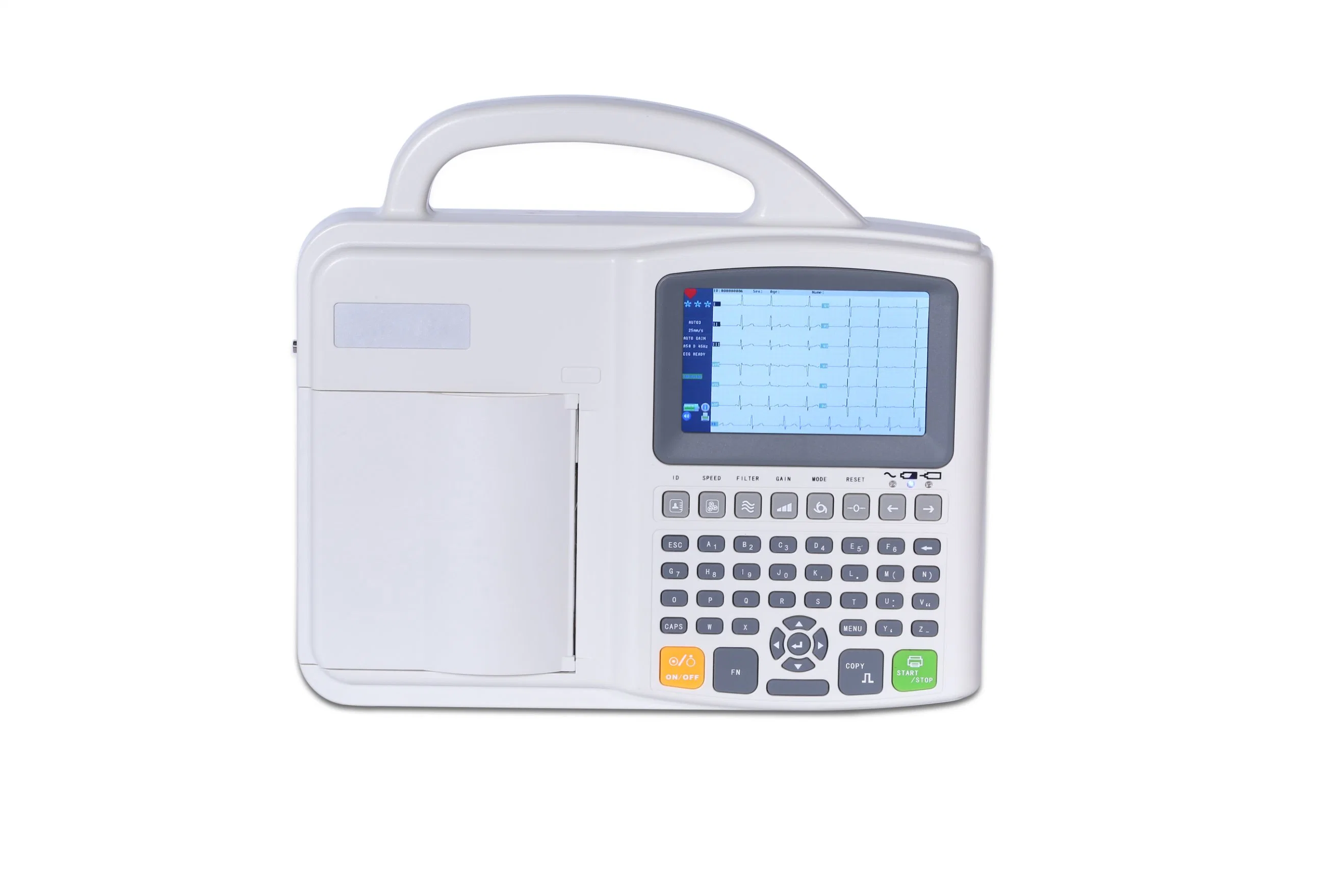 Med-E3a Factory Host Sale تم في الصين Medcal Equipment ECG جهاز كهربائي للقلب