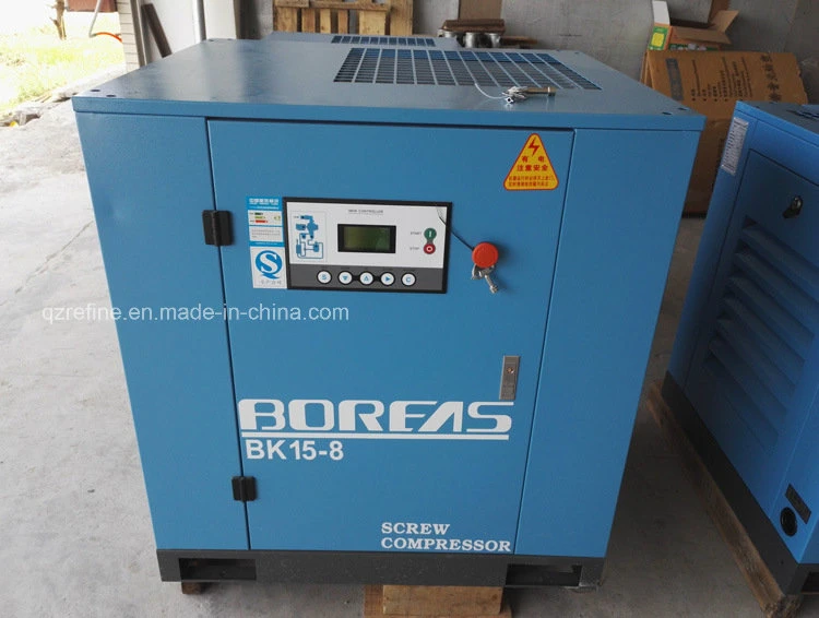 BK15-8 20HP 84CFM/8BAR Belt Connecting AC Screw Air Compressor