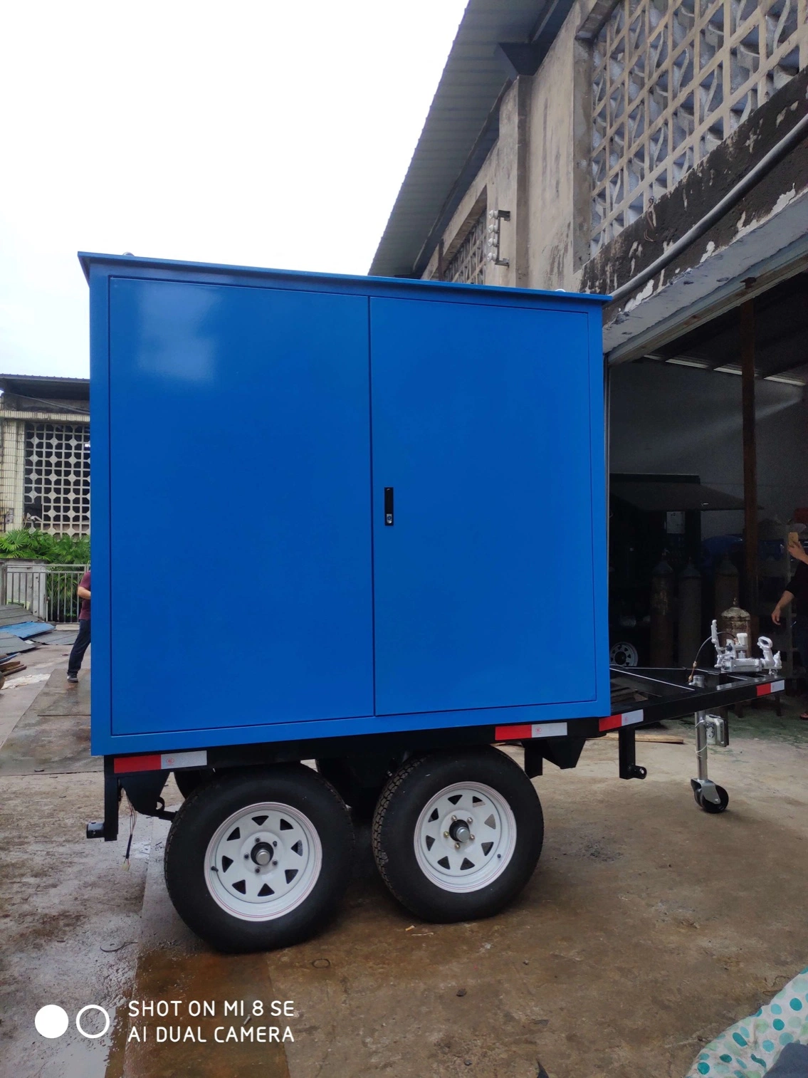 Weather--Proof Dust-Proof Vacuum Dehydration Degassing Mobile Transformer Oil Purification Machine