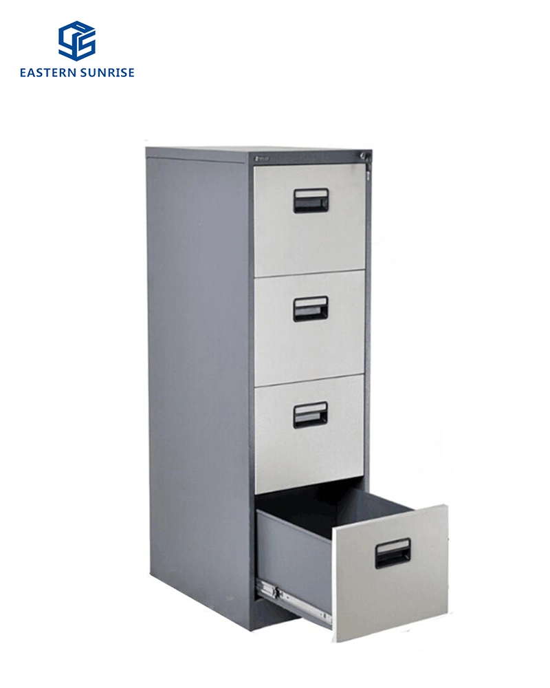 Office Furniture 4 Drawer Metal Steel Filing Cabinet