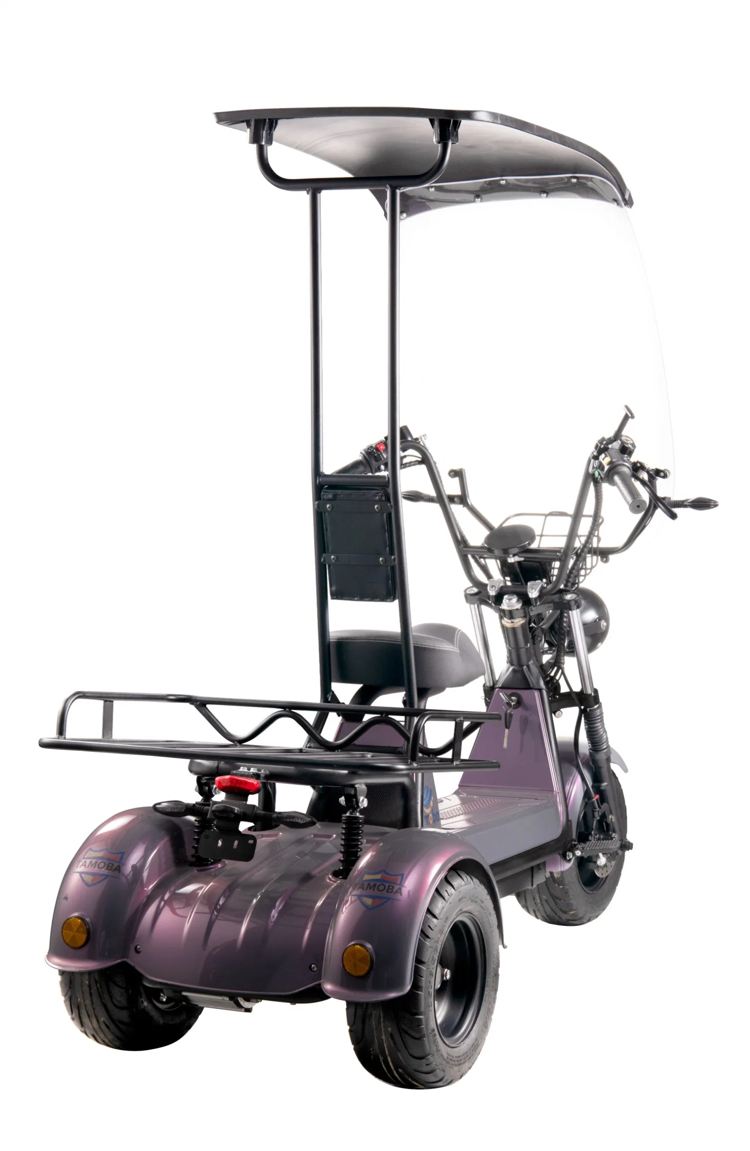 Neues Design 2000W elektrische Dreiräder 3 Rad Elektro-Scooter Citycoco Trike Erwachsene 40Ah große Batterie, lange Reichweite