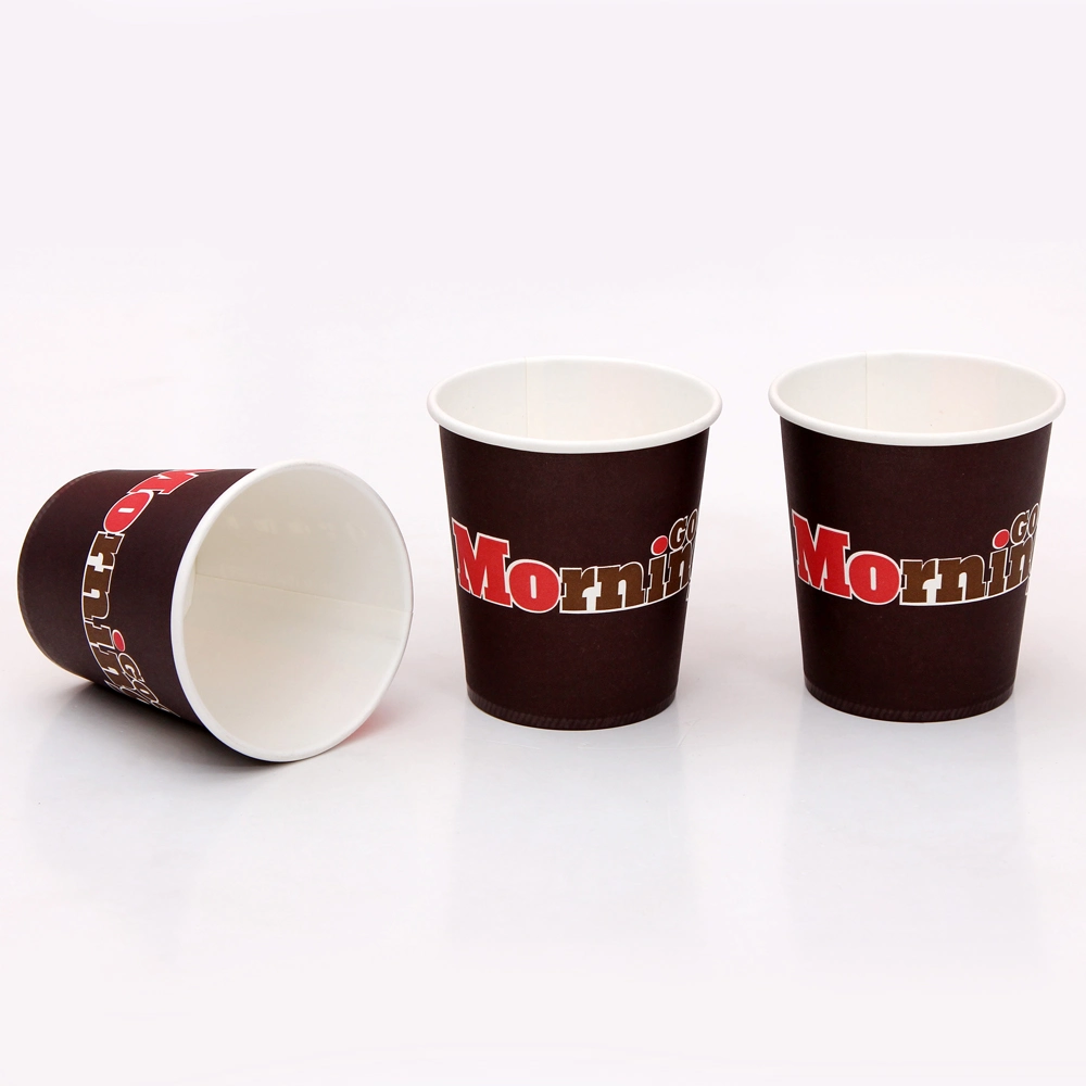 Disposable Hot Tea Coffee Drinking Water Kraft Paper Cup Without Bowl Set Price