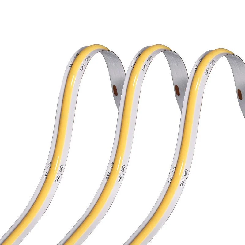 Factory Price 12V/24V 480LEDs Flexible White 4000K Light COB LED Strip